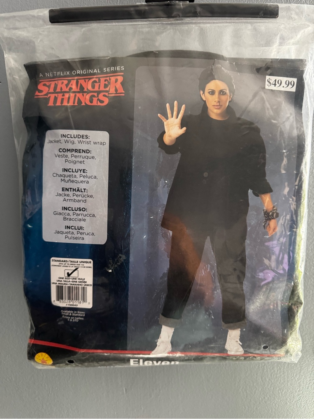 Adult Eleven  Costume - stranger things. One size fits up to dress size 12